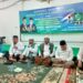DPW PKB Kalsel saat menggelar doa untuk kelancaran pendaftaran AMIN di KPU Republik Indonesia.