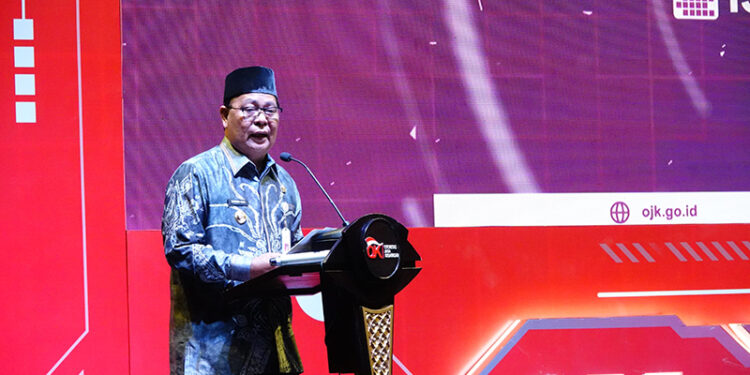 GUBERNUR Kalsel Sahbirin Noor saat Women’s Talk: Wanita Cerdas Keuangan, Ciptakan Keluarga Sejahtera.