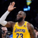 Guard Los Angeles Lakers, LeBron James (Foto: AP Photo)