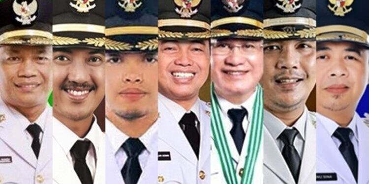 LIMA bupati dan 2 walikota di Provinsi Kalsel yang jabatannya berakhir serentak pada 31 Desember 2024 nanti.