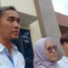 Gunawan Dwi Cahyo dan Okie Agustina di Pengadilan Agama Bogor, Jawa Barat.