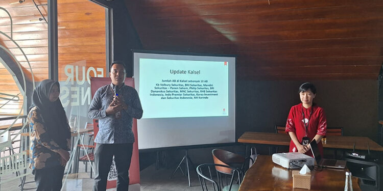 PT Bursa Efek Indonesia (BEI) Kantor Perwakilan Kalimantan Selatan menyelenggarakan kegiatan “Pagi Ngopi Bersama Wartawan” yang dilaksanakan di Forlanes Coffee.