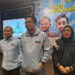 KETUA TKD Prabowo-Gibran Kalsel dr Sulaiman Umar bersama TKD lainnya usai nonbar debat calon wakil presiden.