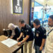 KEPALA Divisi Dana dan Digital Banking Bank Kalsel Suriadi dan Branch Manager PT Taspen (Persero) Cabang Banjarmasin Yuni Dwi Pudjirahayu saat Penandatanganan Berita Acara Hasil Evaluasi Mitra Bayar Periode Juli hingga Desember 2022 dan Periode Januari hingga Juni 2023.