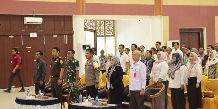 KPU Tapin Gelar Simulasi Pencoblosan