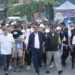 BATFEST 2023 - Gubernur Kalsel Sahbirin Noor, Menteri Pertanian RI Andi Amran Sulaiman, Pimpinan Jhonlin Group H Samsudin Andi Arsyad, Wakil Gubernur Kalsel H Muhidin, dan ribuan masyarakat saat mengikuti Batfest Tahun 2023 di Jhonlin Pantai Festival, Simpang Empat, Kabupaten Tanah Bumbu, Minggu (31/12) pagi.