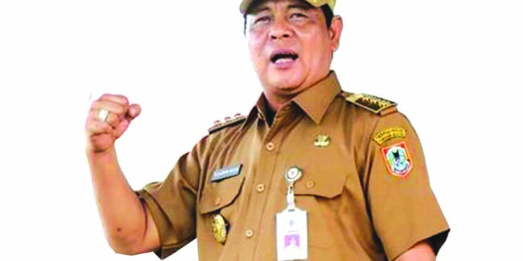 GUBERNUR Kalsel H Sahbirin Noor.