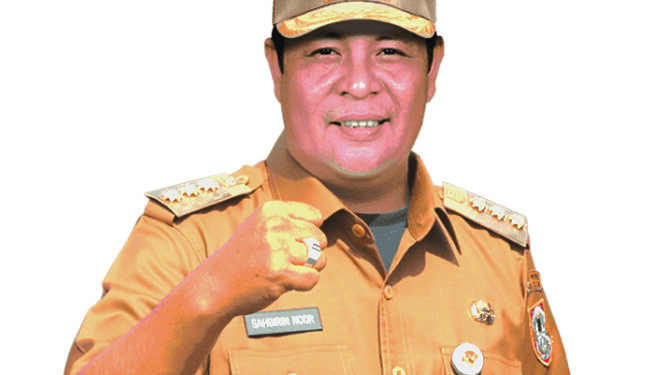 GUBERNUR Kalsel H Sahbirin Noor