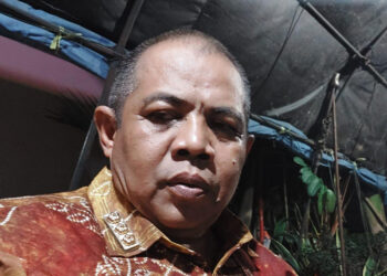 Kabid Penanganan Bencana pada Dinas Sosial Provinsi Kalsel H Achmadi SSos.