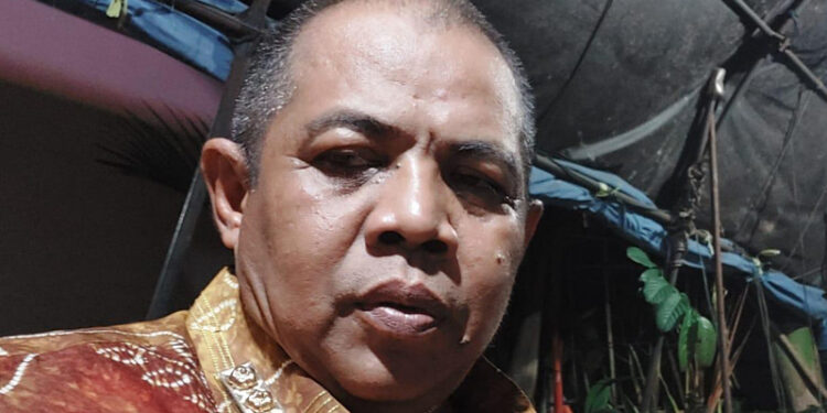 Kabid Penanganan Bencana pada Dinas Sosial Provinsi Kalsel H Achmadi SSos.