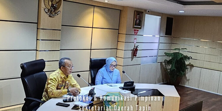 PJ Bupati Tapin M Syarifuddin saat audiensi pengajuan DAK ke Kemenkes RI