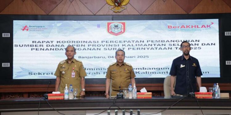 Pemprov Kalsel Gelar Rakor Percepatan Pembangunan 2025