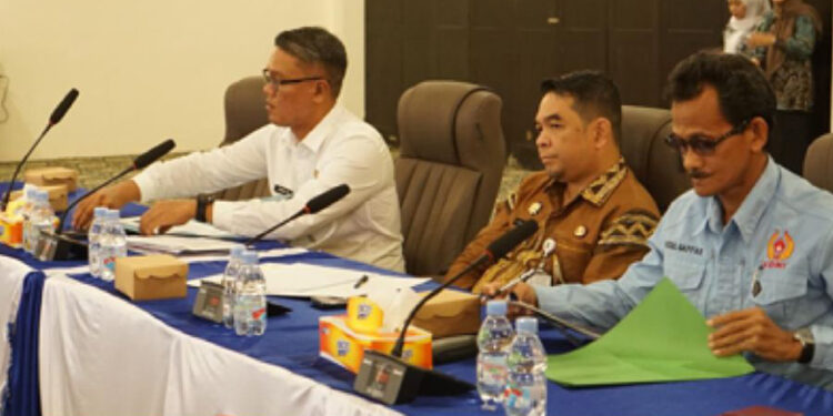 SUASANA rakor lanjutan persiapan menghadapi porprov di Tanah Laut.