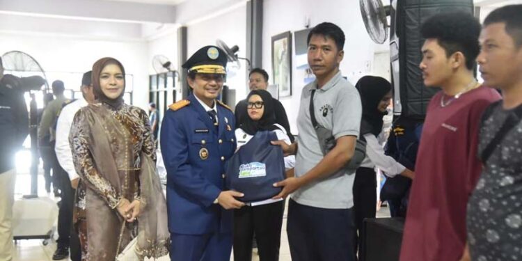 Wagub Pimpin Harhubnas 2025 di Pelabuhan Bandarmasih