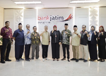 KOMISI II DPRD Kalsel saat melakukan audiensi dalam rangka komparasi bersama Bank Jatim berkenaan dengan KUB.