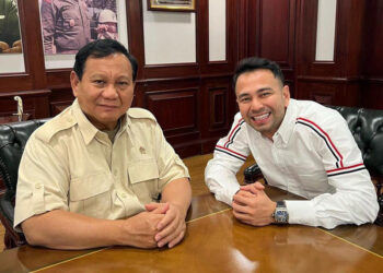 Prabowo dan RaffiAhmad