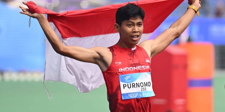 Luar Biasa! Saptoyogo Raih Medali Emas Ketiga Para-Atletik