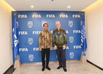 Presiden Jokowi Resmikan Kantor FIFA Jakarta