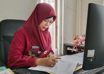 Kabid Bina Marga Dinas PUPR Kabupaten Tapin Noorcipta Ningsih SH.