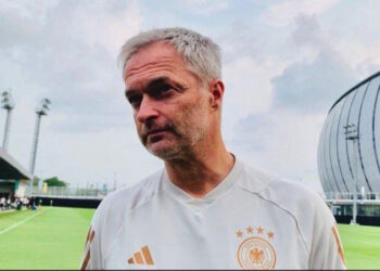 Pelatih timnas Jerman U-17, Christian Wueck .