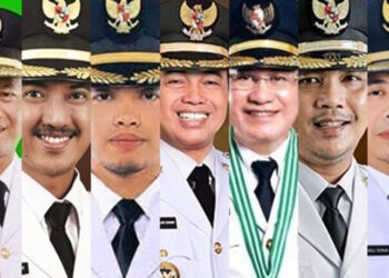 LIMA bupati dan 2 walikota di Provinsi Kalsel yang jabatannya berakhir serentak pada 31 Desember 2024 nanti.