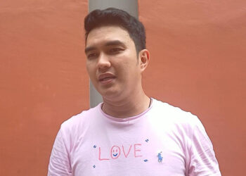 Aldi Taher saat ditemui di kawasan Trans TV.