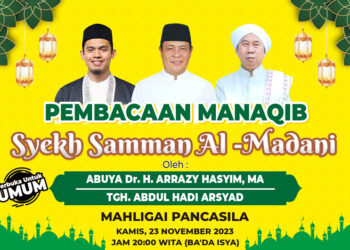 Malam Ini Manaqib Syekh Samman di Mahligai Pancasila