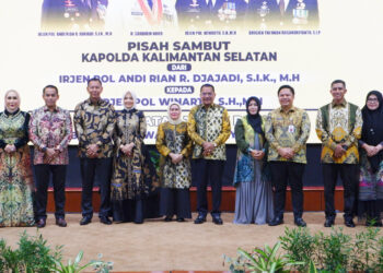 Pisah Sambut Kapolda Kalsel di Mahligai