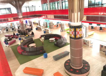 Suasana kunjungan di MPP Tabalong, Senin (8/1).