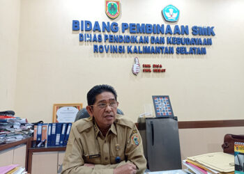 Kabid SMK pada Dinas Pendidikan dan Kebudayaan Provinsi Kalsel H Syamsuri.