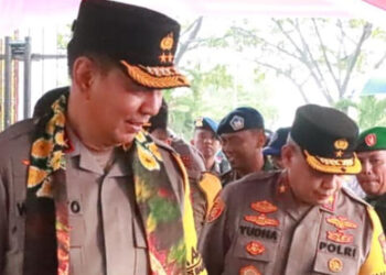KAPOLDA Kalsel Irjen Pol Winarto dan Wakapolda Brigjen Pol Rosyanto Yudha Hermawan.