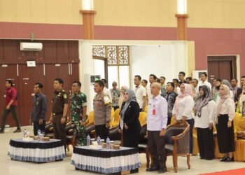 KPU Tapin Gelar Simulasi Pencoblosan