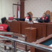 PN Banjarmasin saat menggelar sidang tindak pidana penyalahgunaan narkotika, Kamis (25/1) siang. (Foto: jejakrekam)