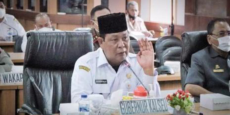 Gubernur Kalimantan Selatan, H Sahbirin Noor saat menghadiri suatu kegiatan.