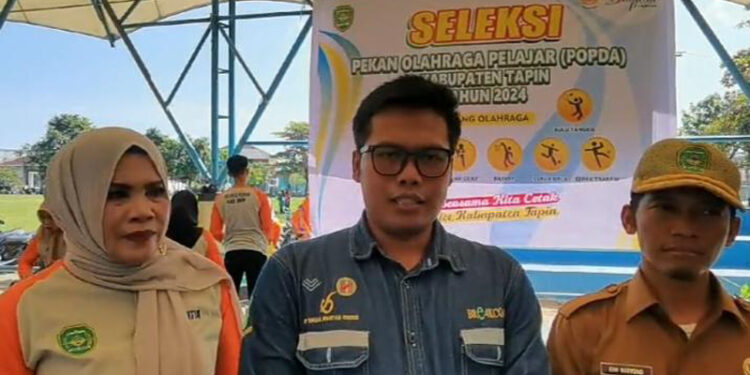 Kepala Dinas Pemuda dan Olahraga (Dispora) Kabupaten Tapin, Eko Haryono.