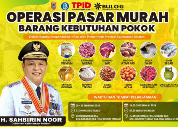 Paman Birin Gelar Pasar Murah Sambut Ramadan