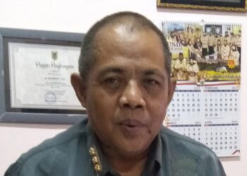 Kabid Penanganan Bencana pada Dinas Sosial Provinsi Kalsel, H Achmadi, SSos .