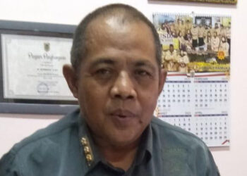 Kabid Penanganan Bencana pada Dinas Sosial Provinsi Kalsel H Achmadi SSos.
