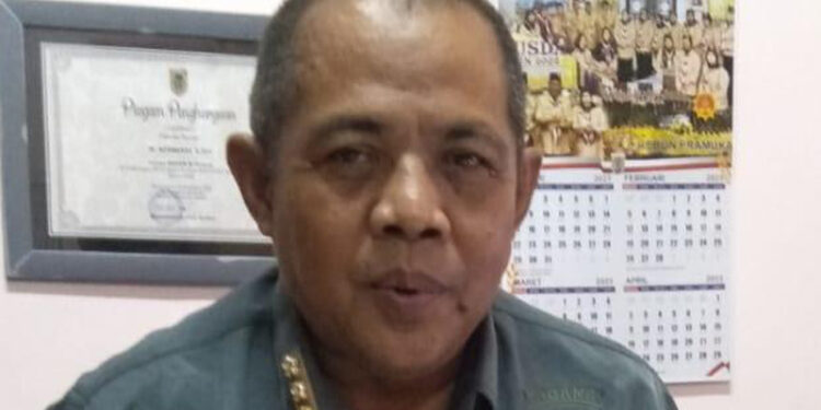 Kabid Penanganan Bencana pada Dinas Sosial Provinsi Kalsel H Achmadi SSos.