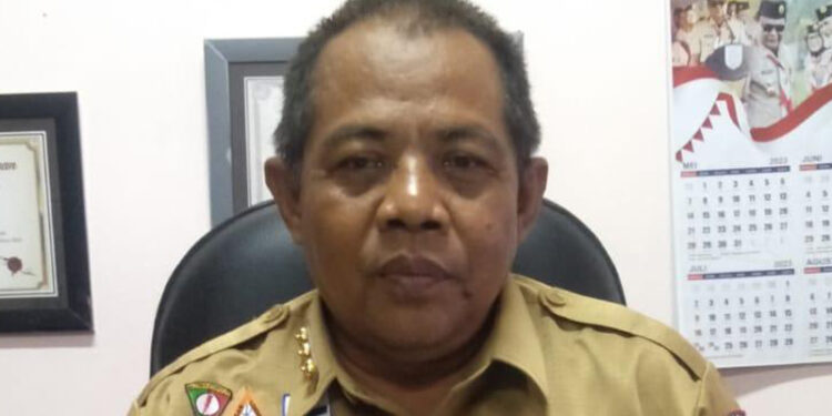 Kabid Penanganan Bencana pada Dinas Sosial Kalsel H Achmadi SSos.