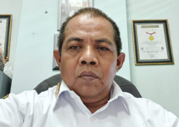 Kabid Penanganan Bencana pada Dinas Sosial Provinsi Kalsel, H Achmadi, SSos