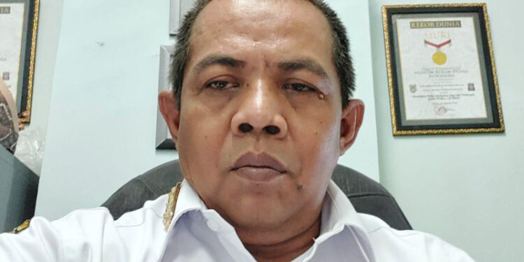 Kabid Penanganan Bencana pada Dinas Sosial Provinsi Kalsel, H Achmadi, SSos