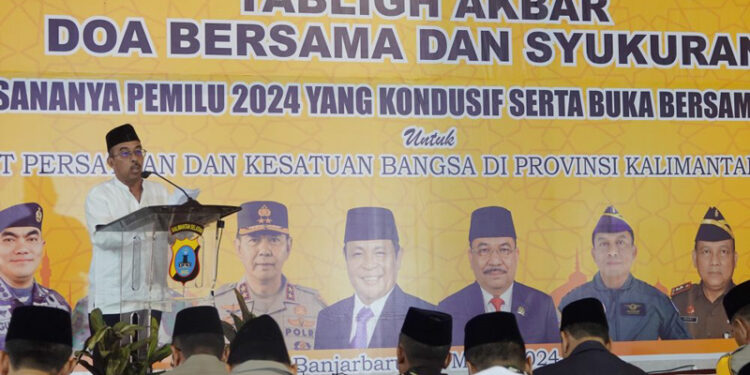 Paman Birin Bersykur Pemilu di Kalsel Berjalan Aman dan Kondusif