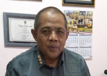 Kabid Penanganan Bencana pada Dinas Sosial Provinsi Kalsel, H Achmadi, SSos.