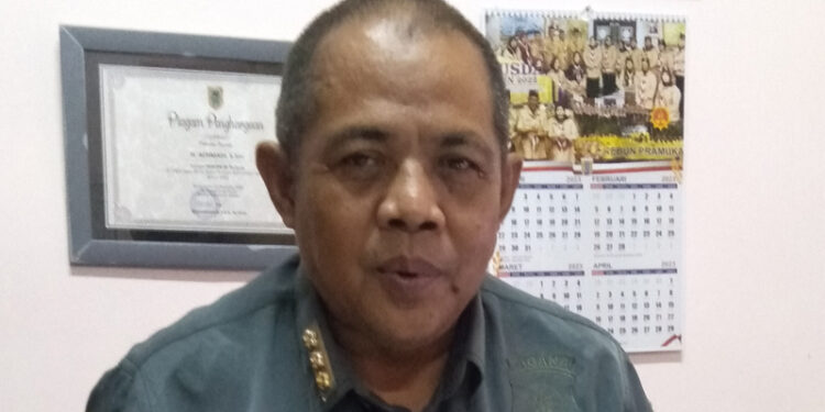 Kabid Penanganan Bencana pada Dinas Sosial Provinsi Kalsel, H Achmadi, SSos.