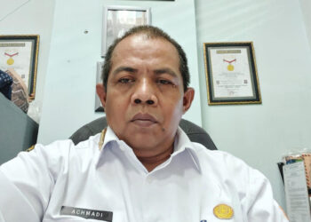 Kabid Penanganan Bencana pada Dinas Sosial Provinsi Kalsel, H Achmadi, SSos.