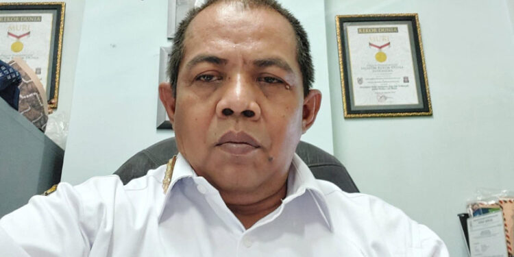Kabid Penanganan Bencana pada Dinas Sosial Provinsi Kalsel, H Achmadi, SSos.