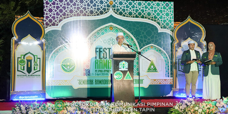 SEKDA Kabupaten Tapin Dr H Sufiansyah MAP saat membuka Fasi ke-13 tahun 2024.