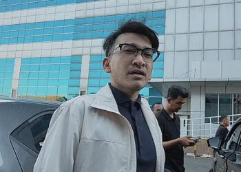 Ruben Onsu saat ditemui di kawasan Transmedia.