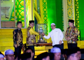 Gubernur Tutup MTQ Nasional Provinsi Di Tapin